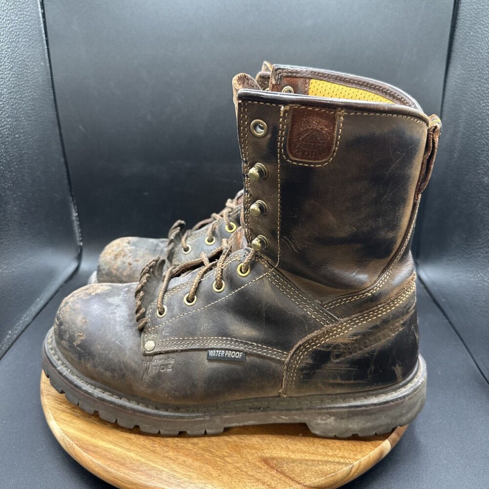 Carolina 28 Series 8” Comp Toe Mens Size 9 2E Work Boots Waterproof CA8528